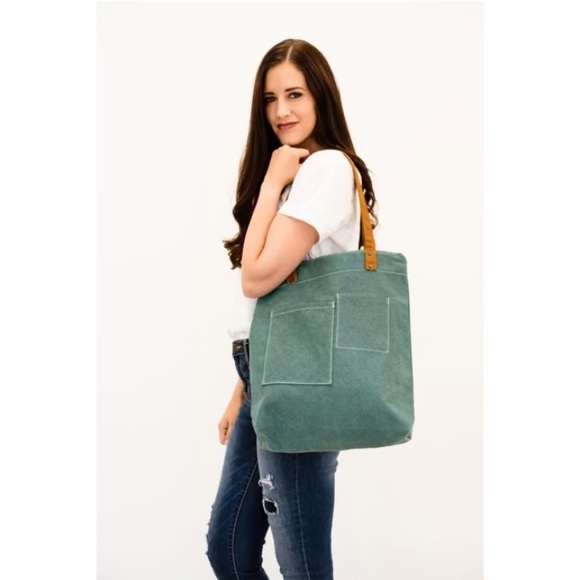 Handbags - NWT Teal Tote Bag